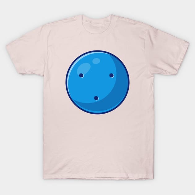 Hockey Blue Small Training Ball T-Shirt by Catalyst Labs